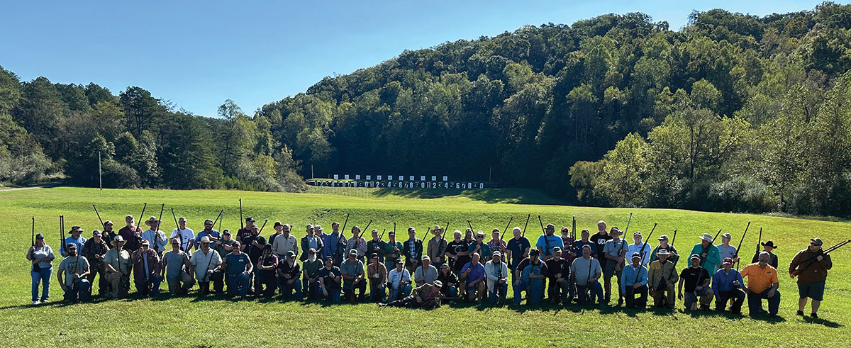 Competitors at the 2024 Oak Ridge Creedmoor Match.